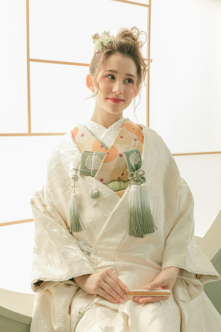 色掛下（菊柄）