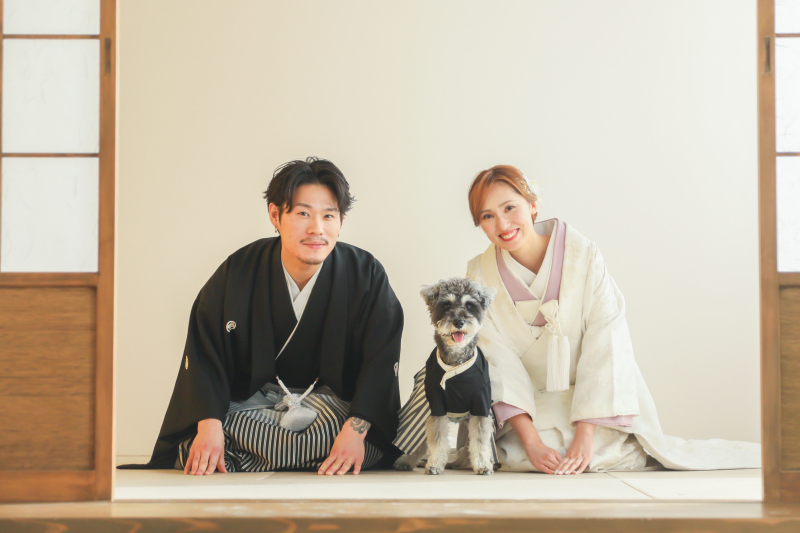 王道正座ショットも一緒に♡