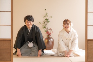 和装の前撮り♡