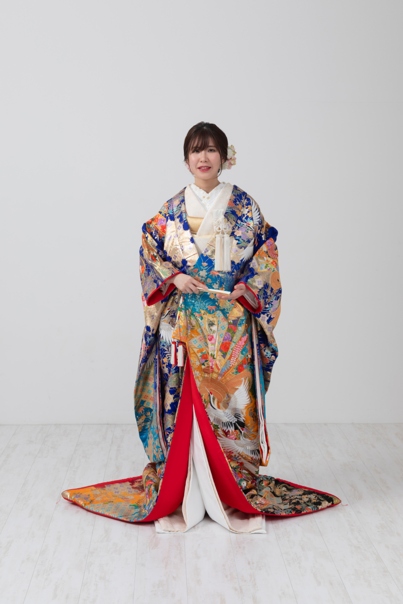 1着目は和装から