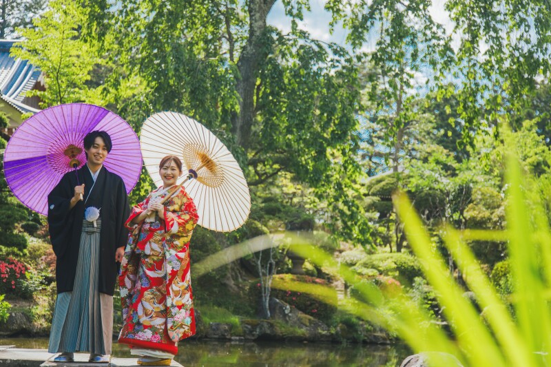 6月の日本庭園