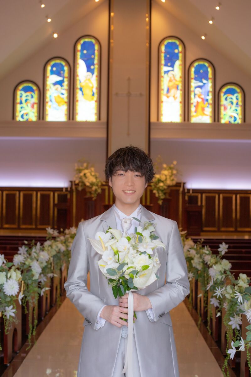 ご新郎様ソロショット★
