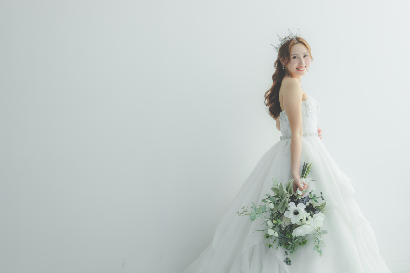 ご新婦様のソロショットも…!