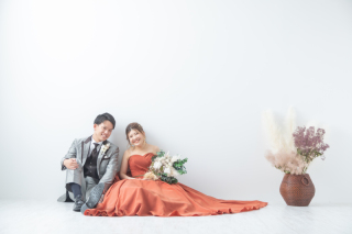 ドライフラワーを合わせて今らしく