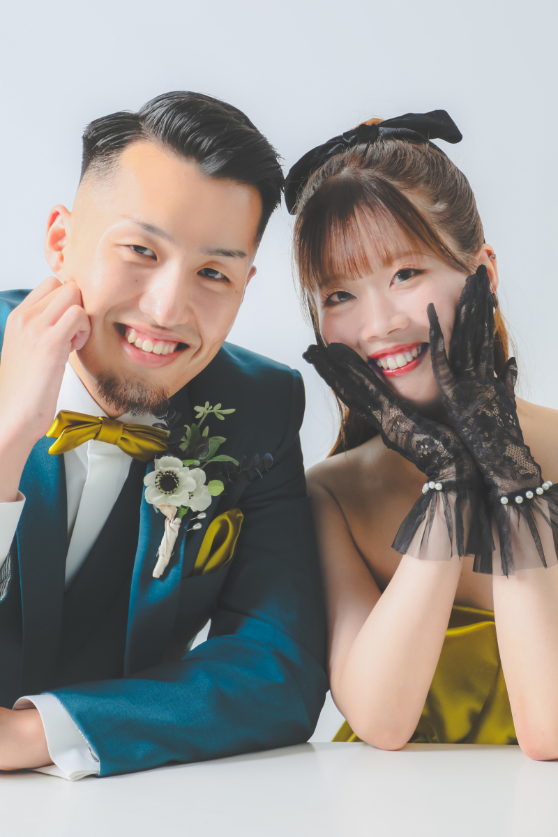 ラストはカラードレス!