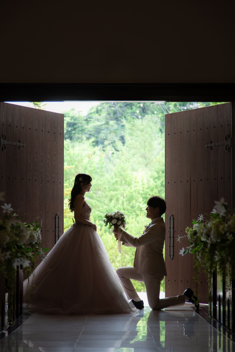 プロポーズを再現して&hellip;