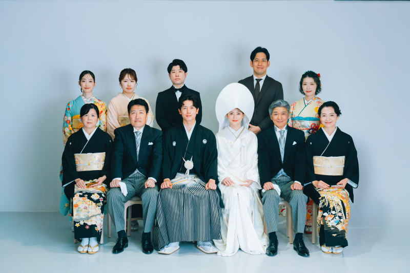 ワタベウェディング仙台フォトスタジオ_家族・友人を撮影に呼べる