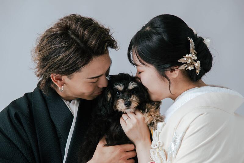 抱っこをしての仲良しショット！