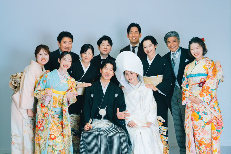 ご家族と一緒にスタジオ撮影