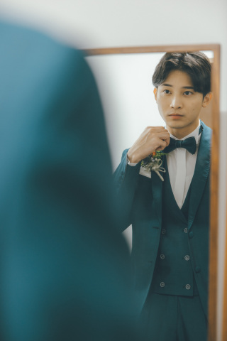 新郎様メイク