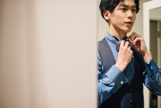 新郎様ヘアセット＆メイク