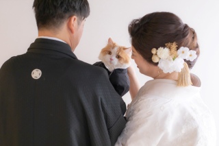 ☆大切なペット達との撮影もできるのはここだけ