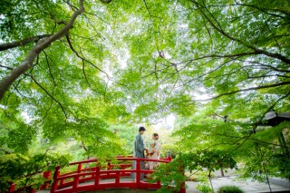 日本庭園での撮影はお任せください！