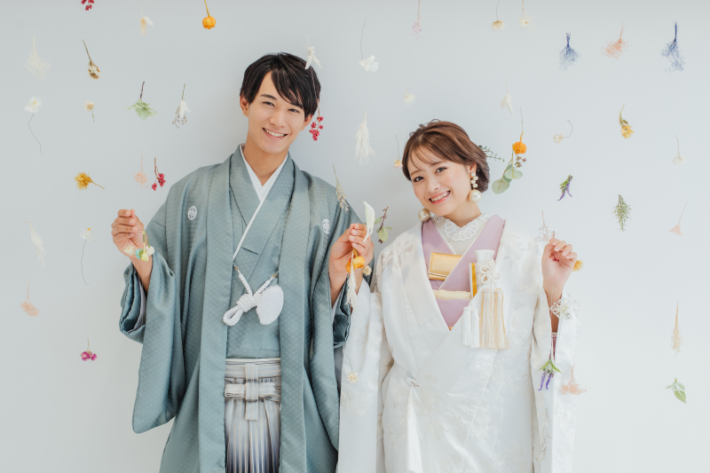 【新婦衣裳込み】1日完結プラン【和装or洋装】