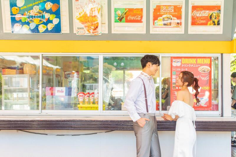 ★11月末までのご撮影で3万円オフ★ポップでレトロな雰囲気も叶う♪ベニーランドフォトプラン(洋装1着)