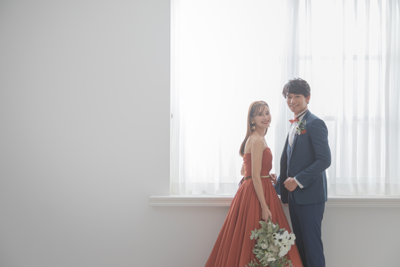 【英国風のチャペルパレスへいあん&スタジオ】洋装各1着✦ヘアメイク+申請料+撮影✦全データ100カット✦