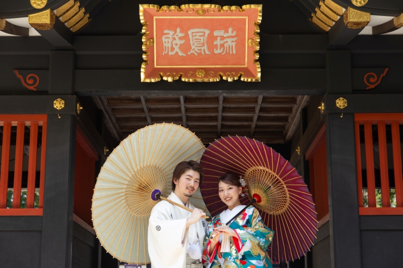 【年内のご撮影限定で¥74,800オフ】スタジオ&瑞鳳殿 2着フォトプラン