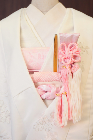 和装小物セット：ピンク（桜）