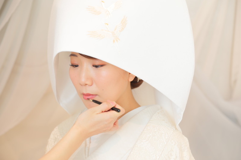 お仕度ショット