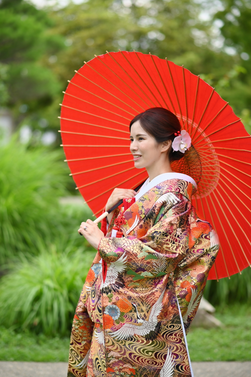 ご新婦様もソロで