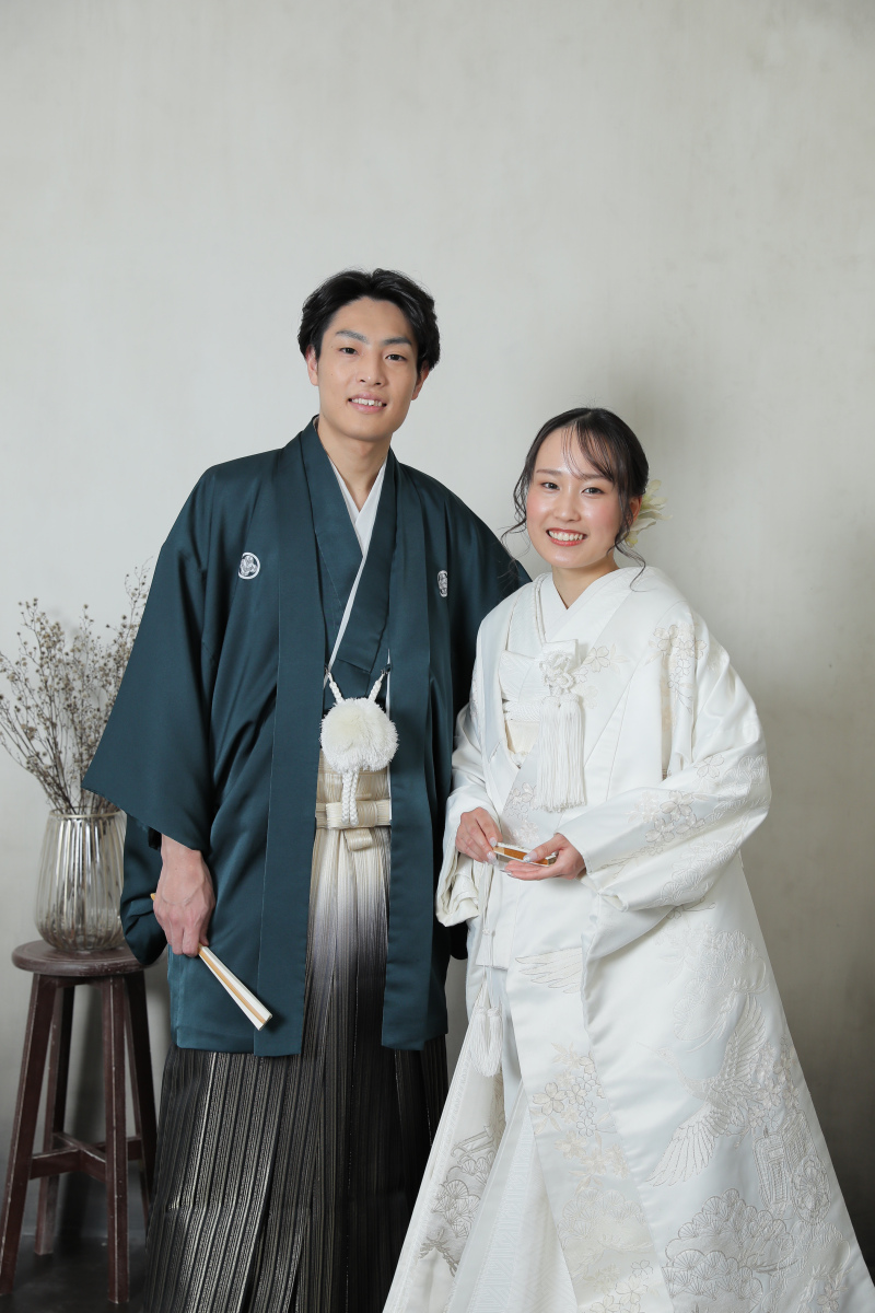 和装から撮影開始！