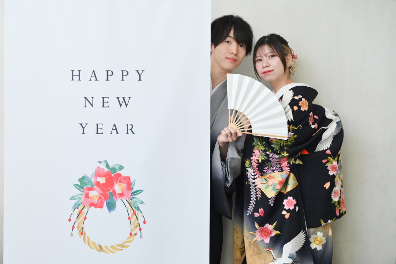 年賀状にも…