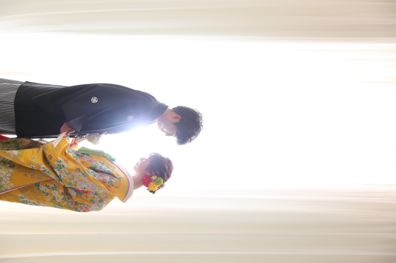 和洋装プランでご撮影頂きました♪