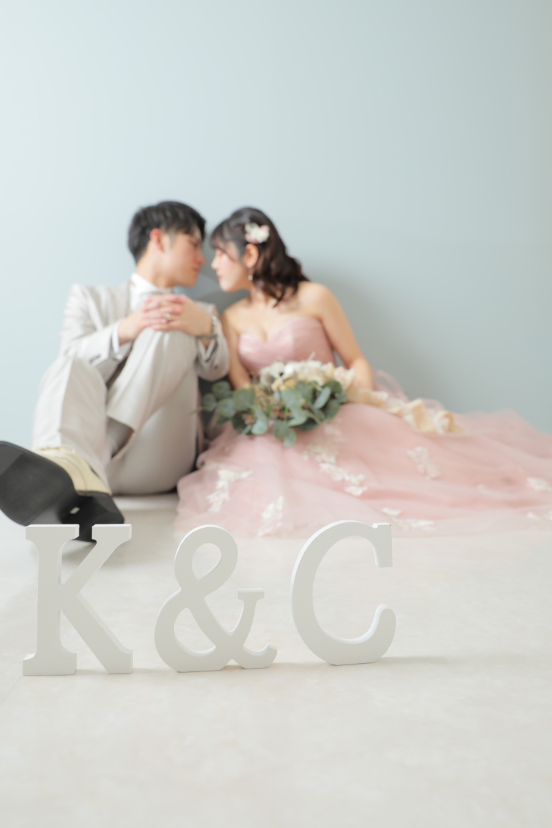 カラードレスにチェンジ!