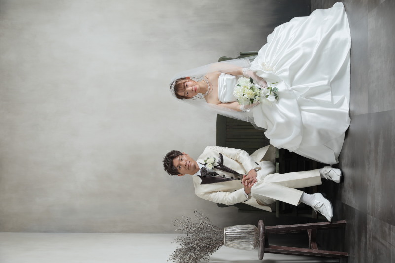 最後は念願のウェディングドレス