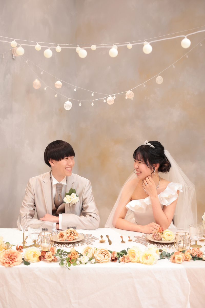 お食事風セットで撮影♡