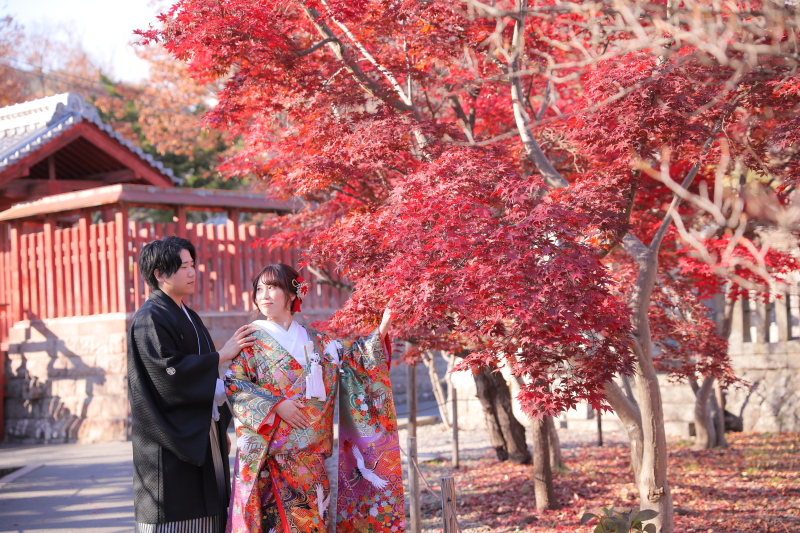 本命の紅葉