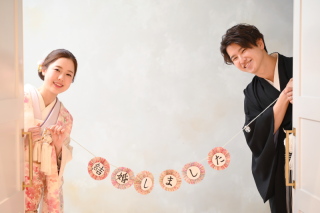 和洋装スタジオ撮影