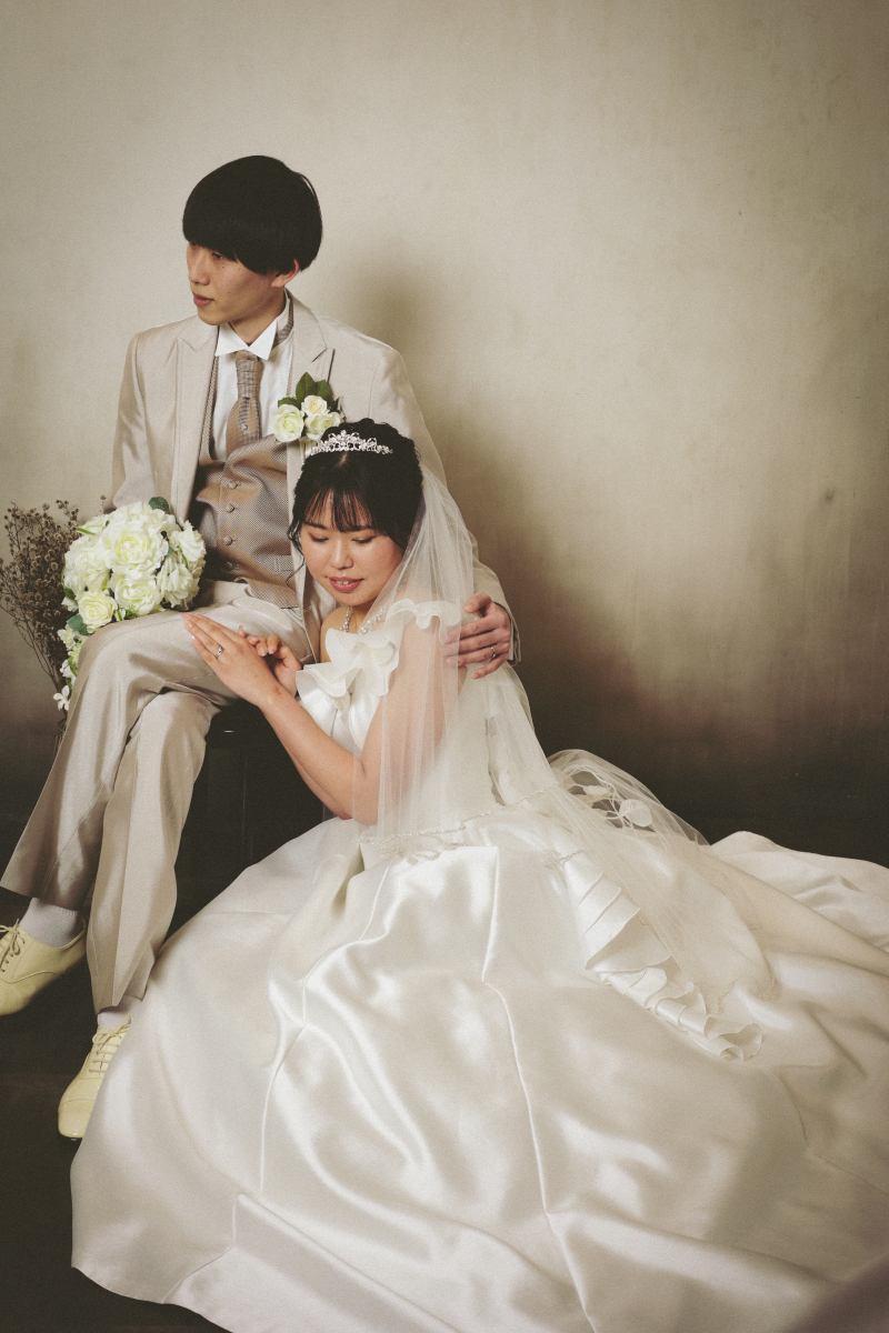 2着目はウェディングドレス