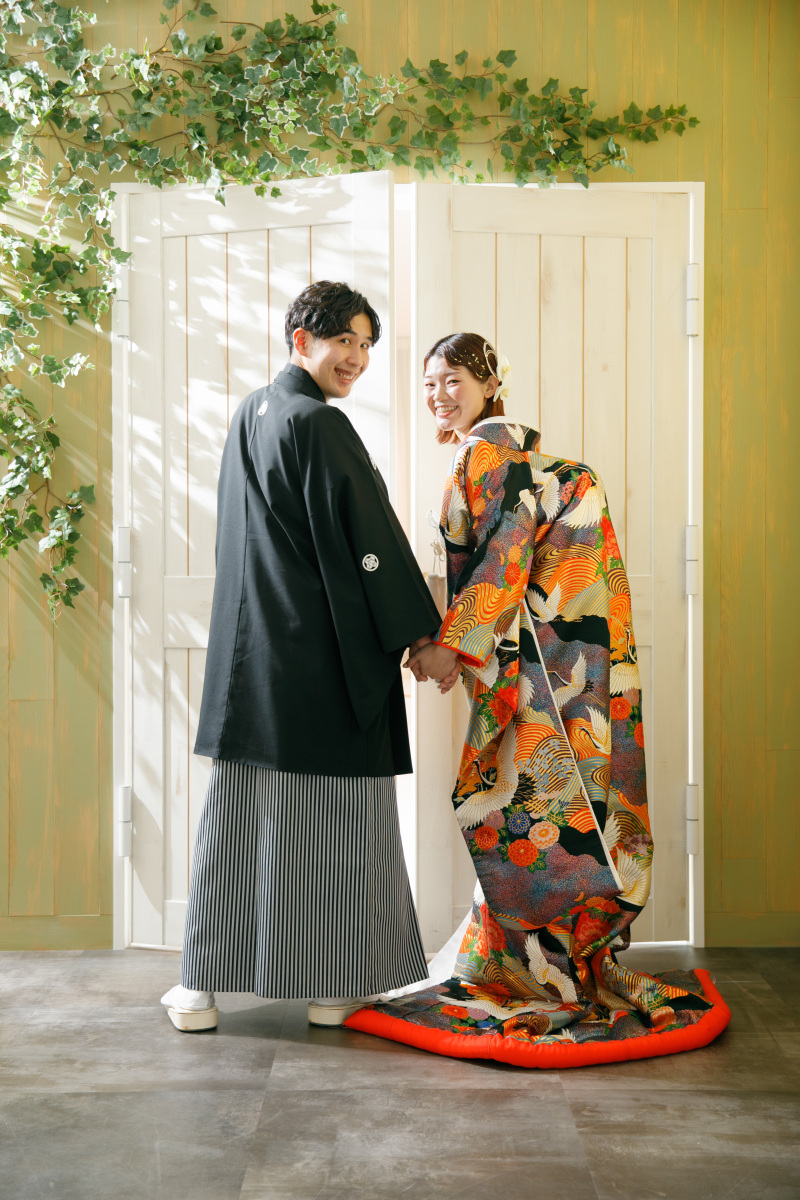 振り向きショット