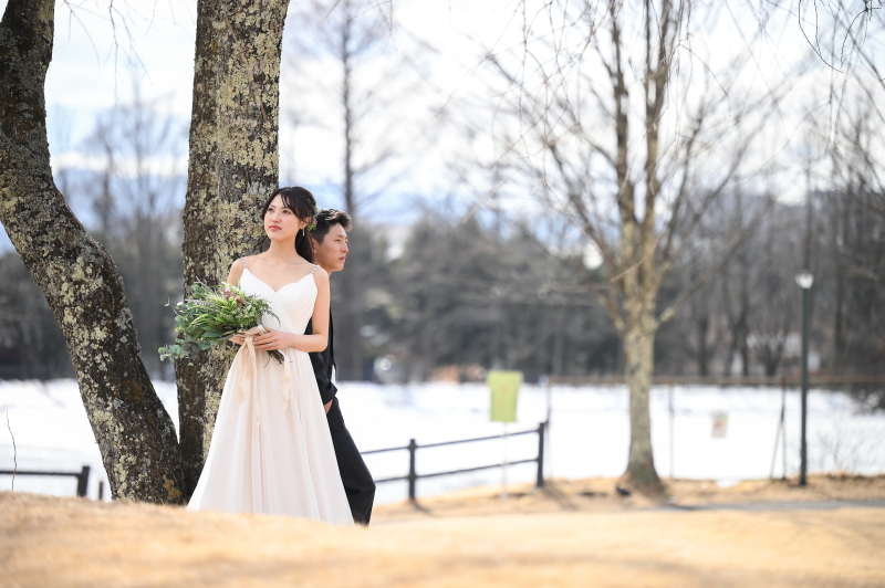 澄んだ空気の中で