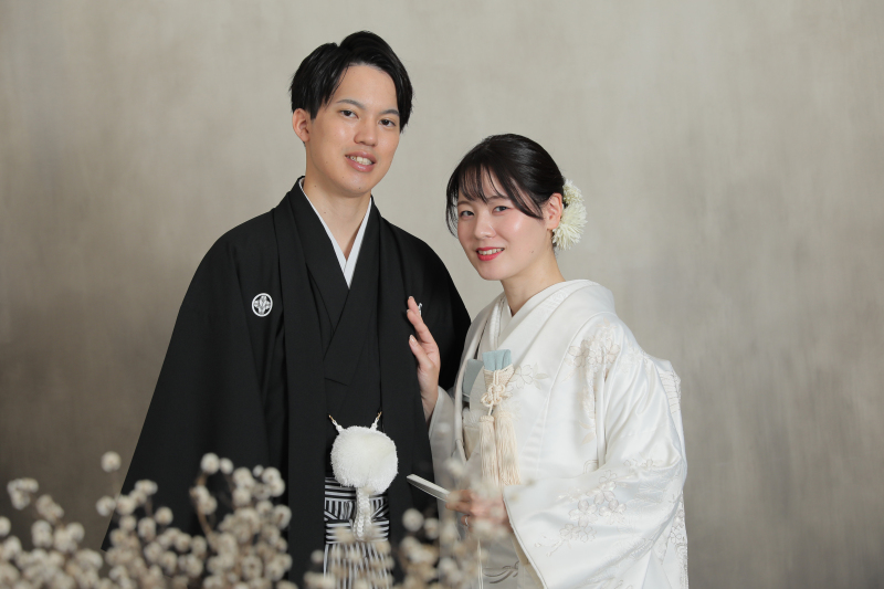 1着目は白無垢