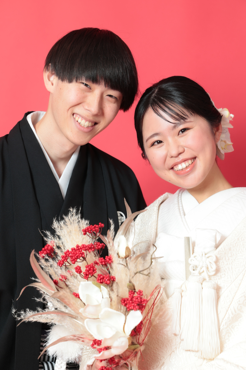 和装から撮影スタート