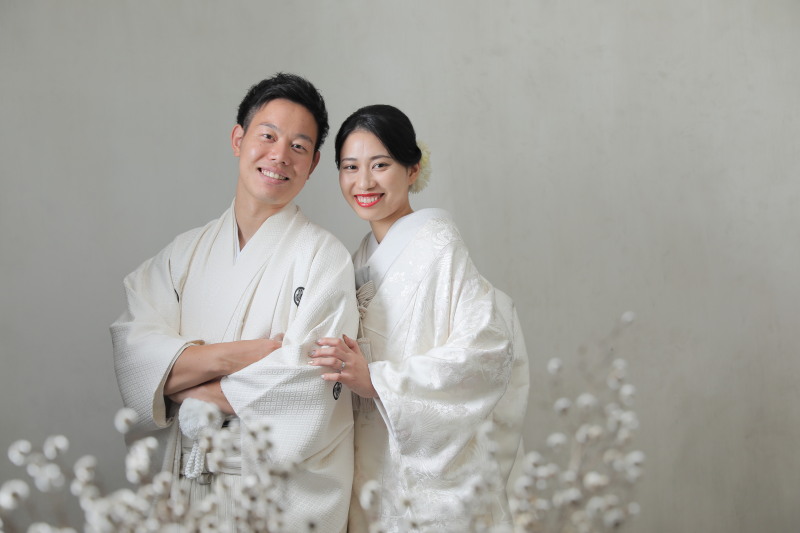 真っ白なお衣裳