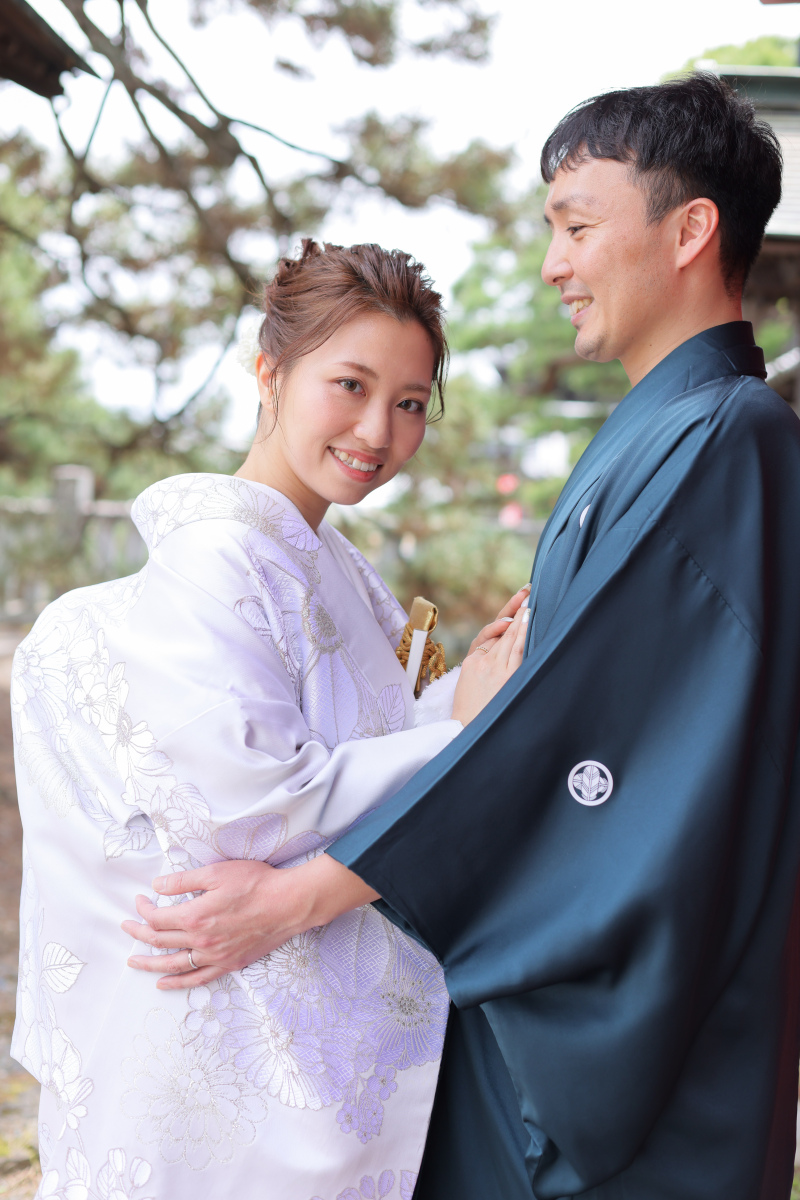 向き合いながら♡