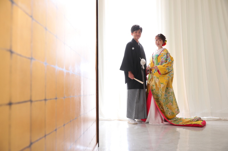 和装撮影スタート