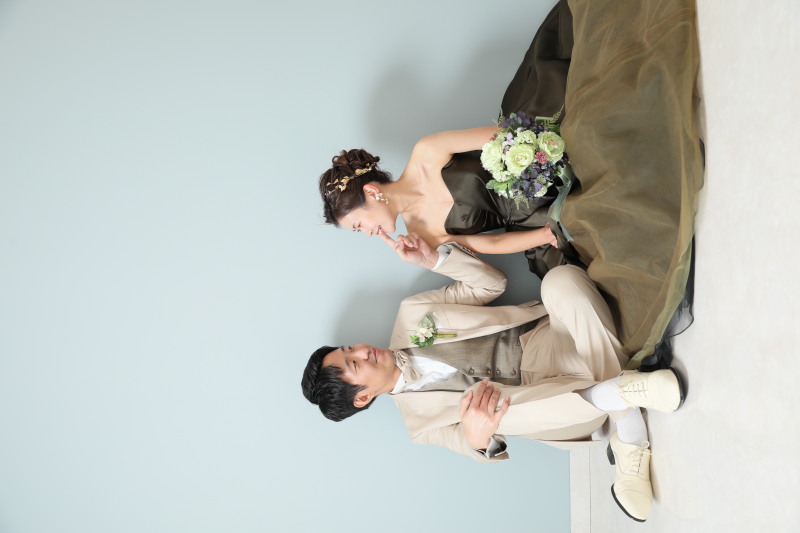 カラードレス撮影も！