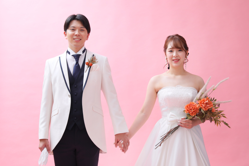 タキシード＆ウェディングドレス