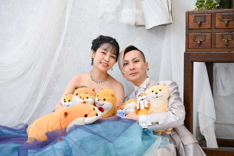 お持込グッズと一緒に撮影