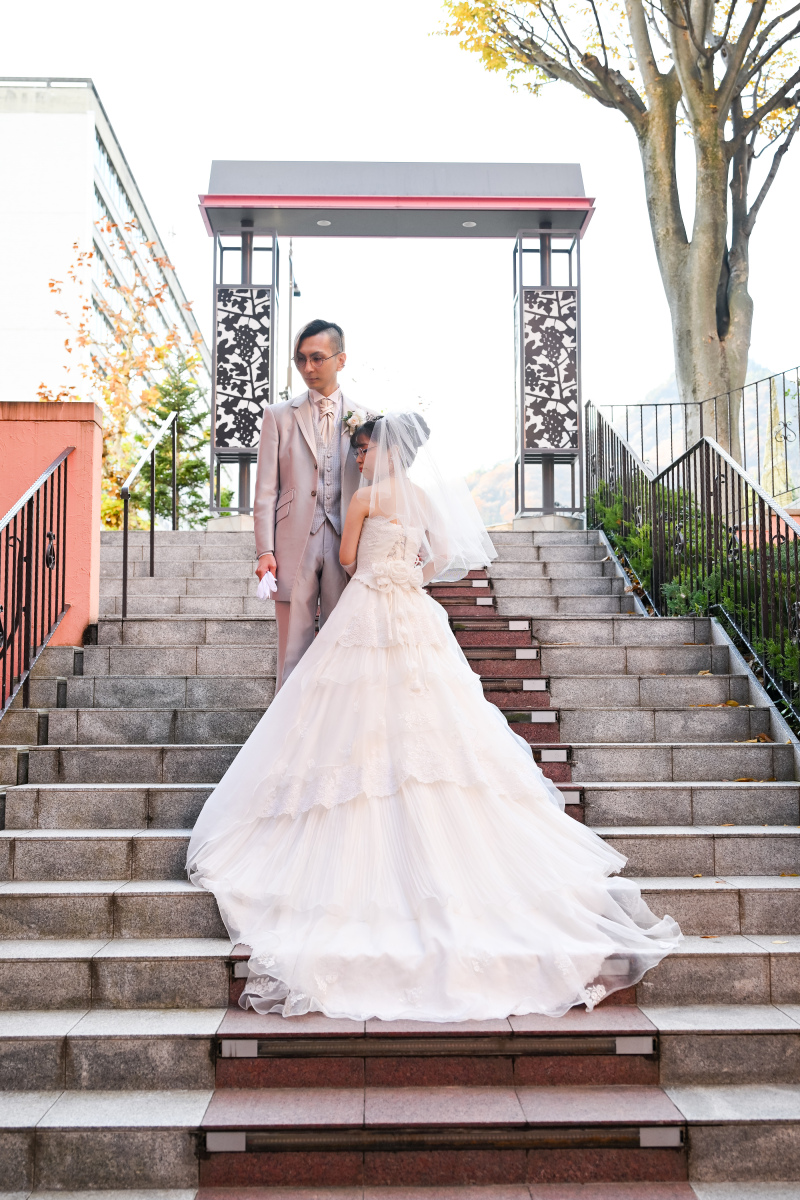 階段も使いながら・・・