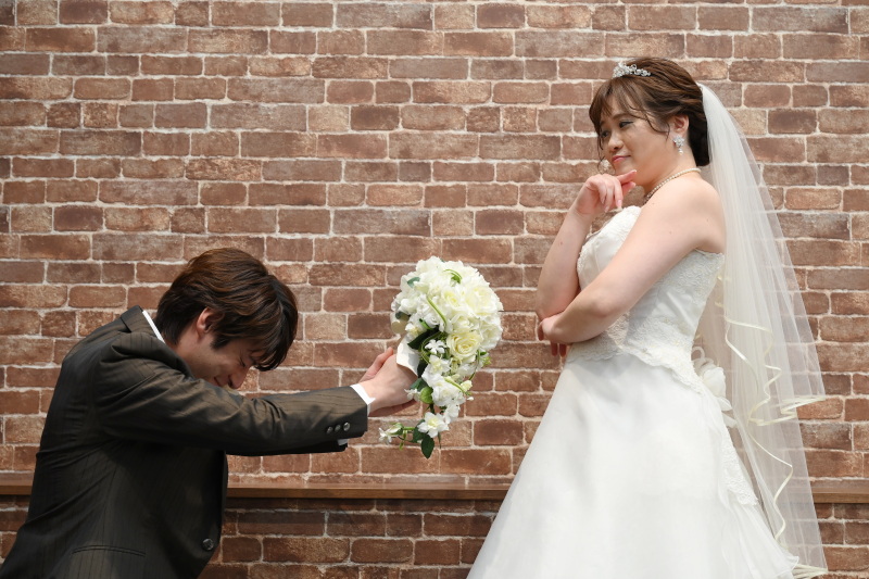 プロポーズ風ショット