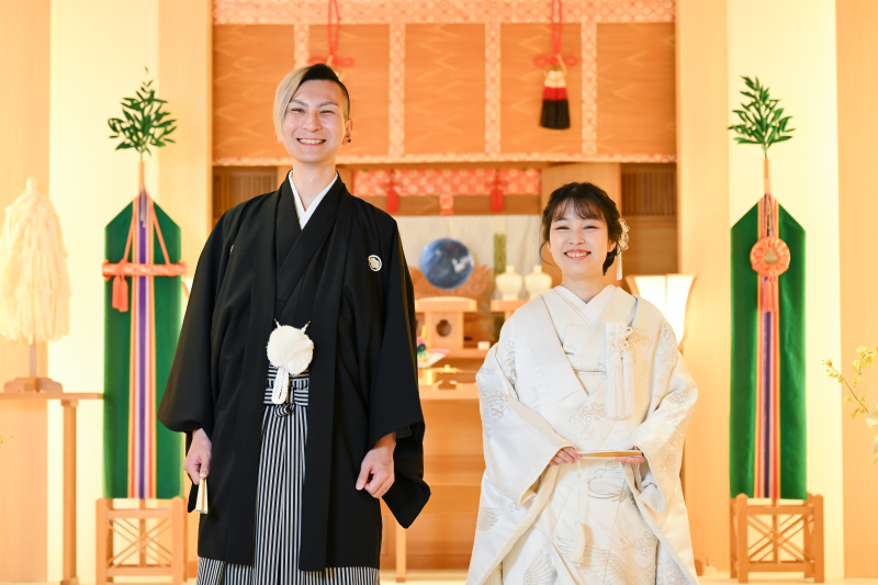 神殿での撮影♪