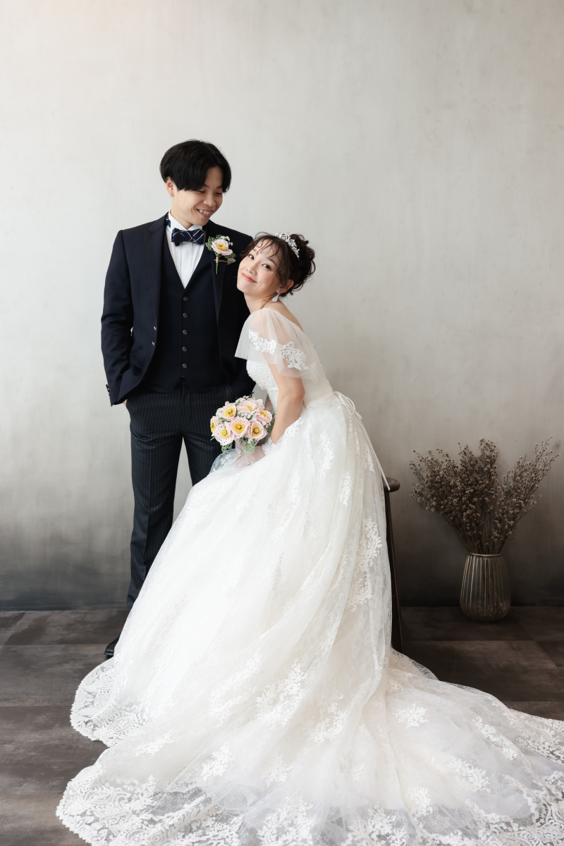 タキシード＆ウェディングドレス