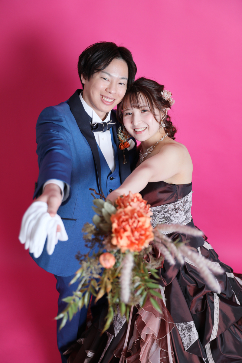 ドライフラワーのブーケ