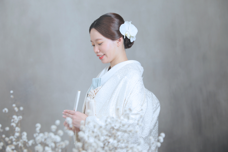 メイクとヘアセット