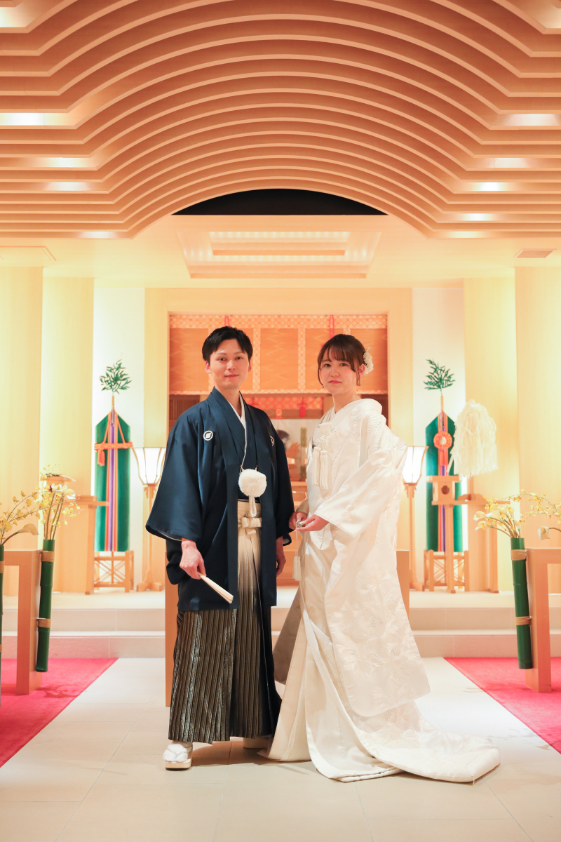 神殿から撮影スタート